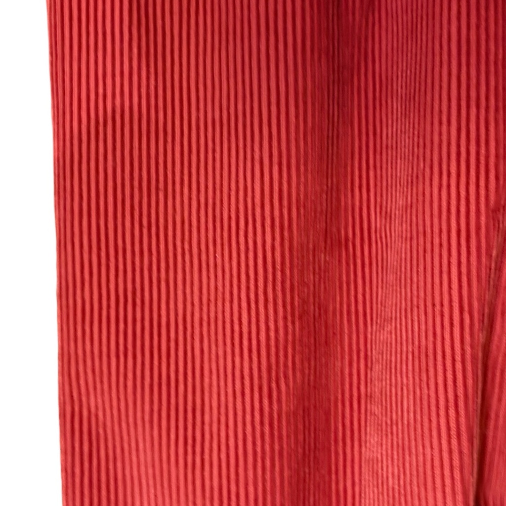 Vintage Laura Ashley Corduroy Skirt Vest Set Brick Red 10 - Picture 7 of 11